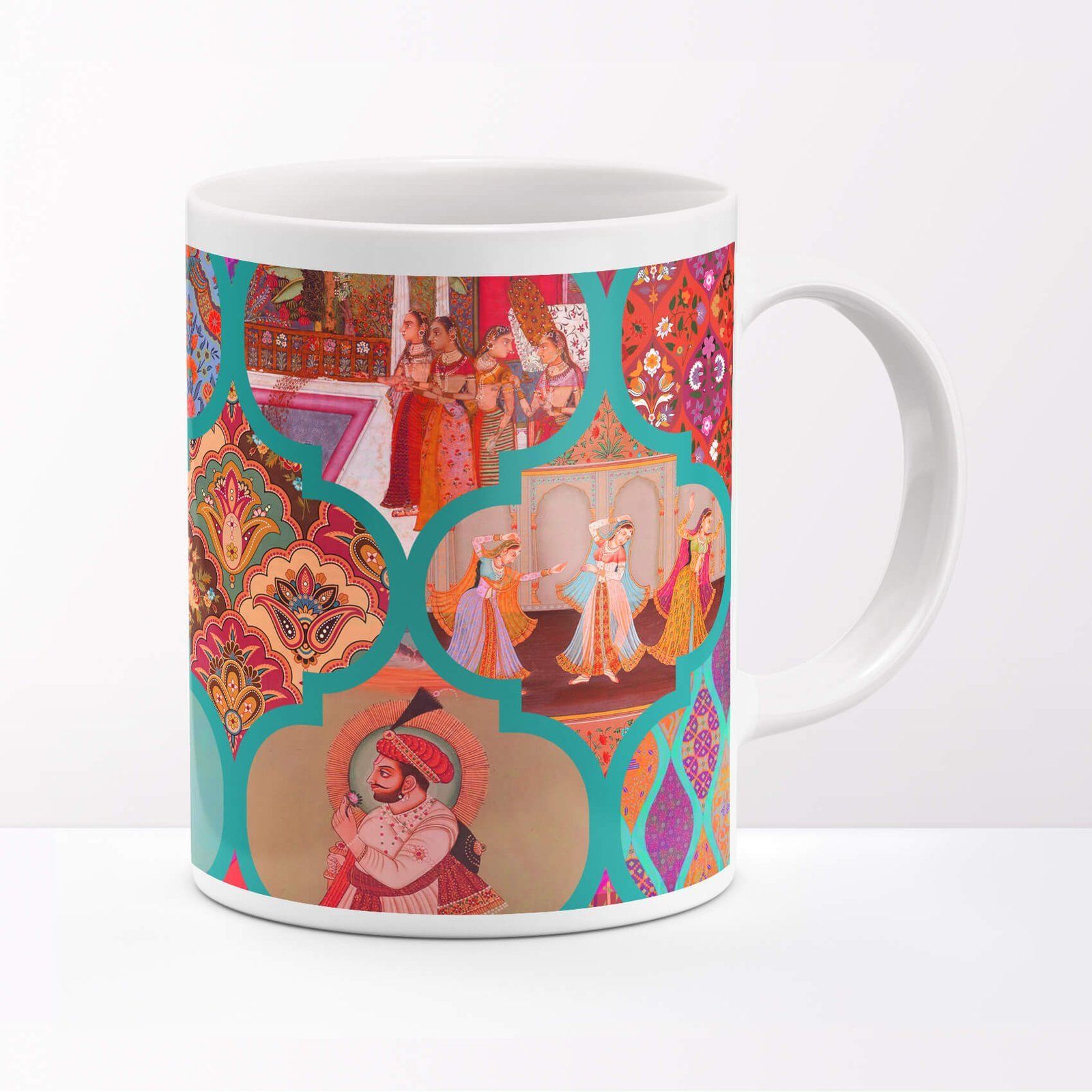 Mesmerizing Rajasthan Unique Ceramic Mug image 2