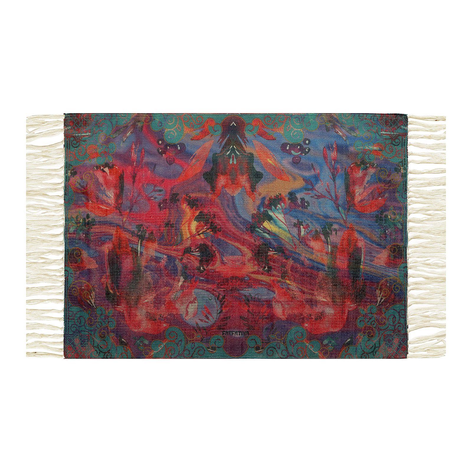 Abstract Love Recycled Rug image 2