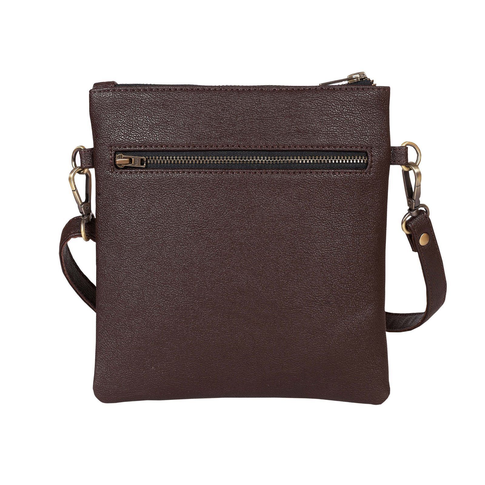 Royal Elephant Print Canvas Sling Bag image 3