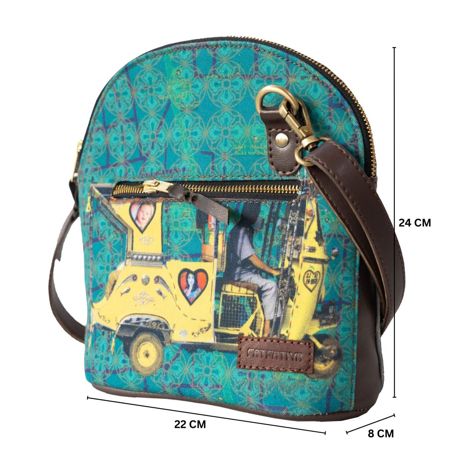 Shekhawati Auto Funky Crossbody Bag image 3