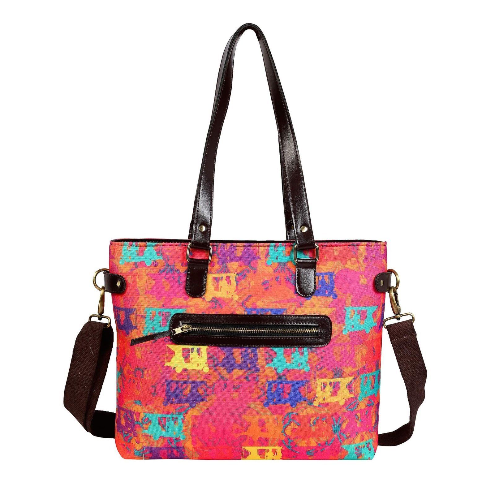Autorickshaw Design Tote Bag For Office image 3