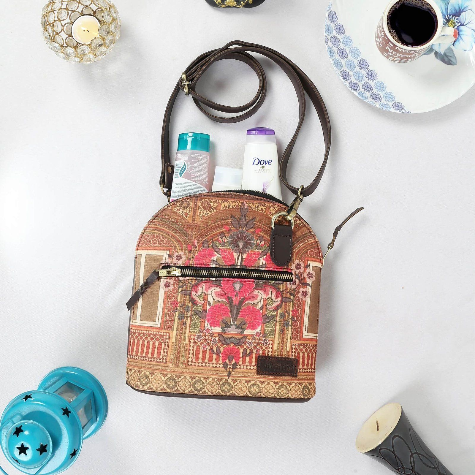 Ethnic Haveli Design Crossbody Bag For Girls image 3