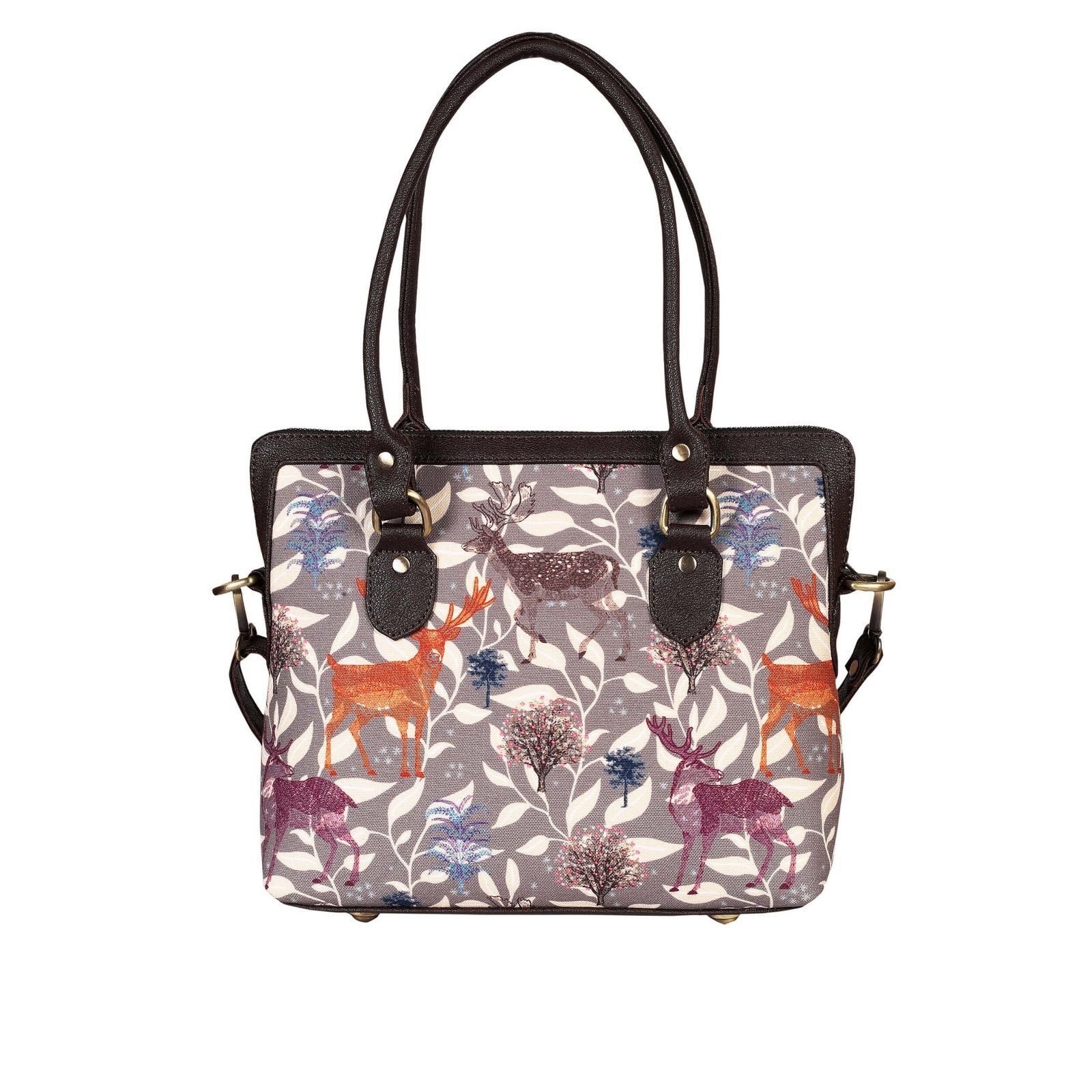 Forest Animal Print Teacher Bag image 3