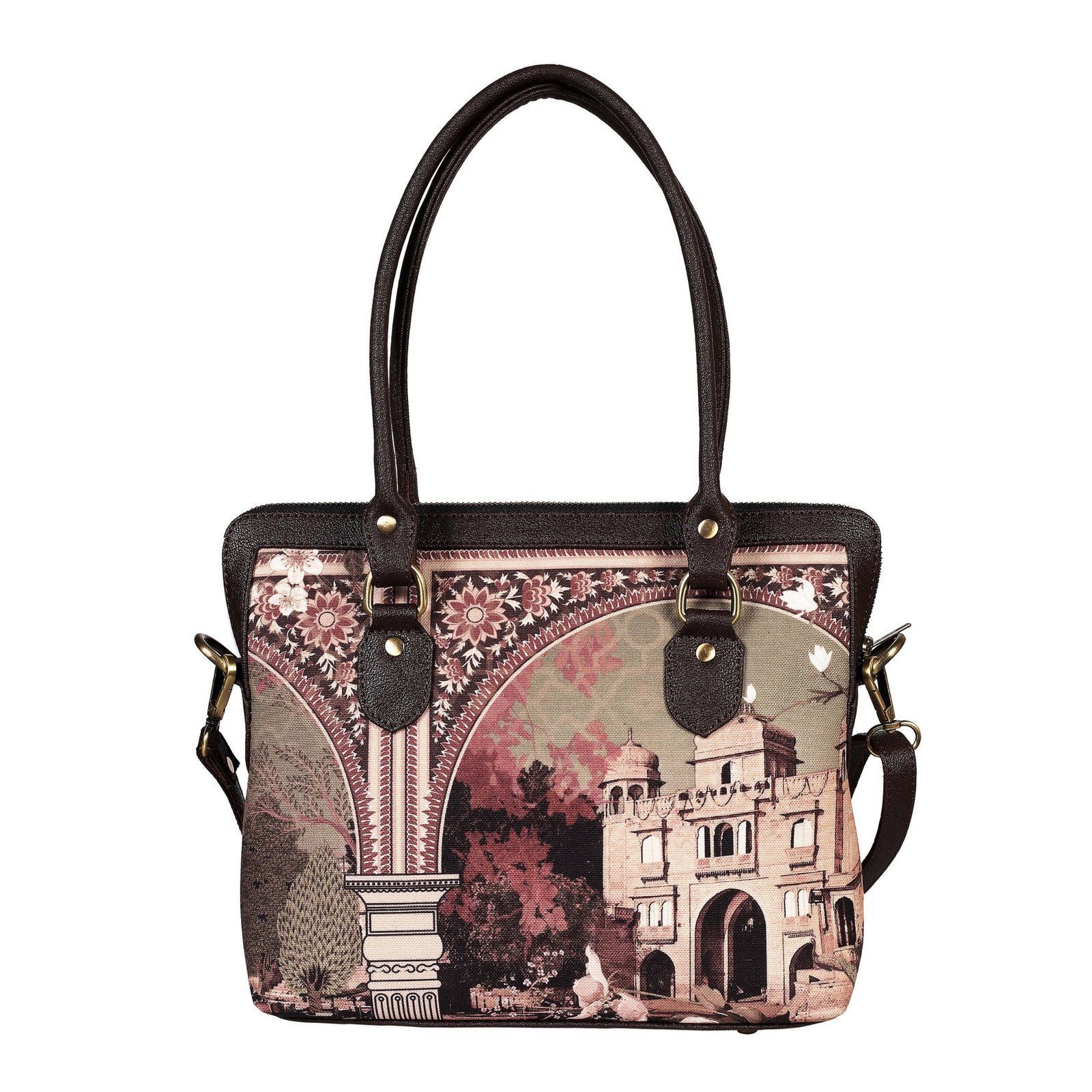 Sepia Palace Print Teacher Bag image 3