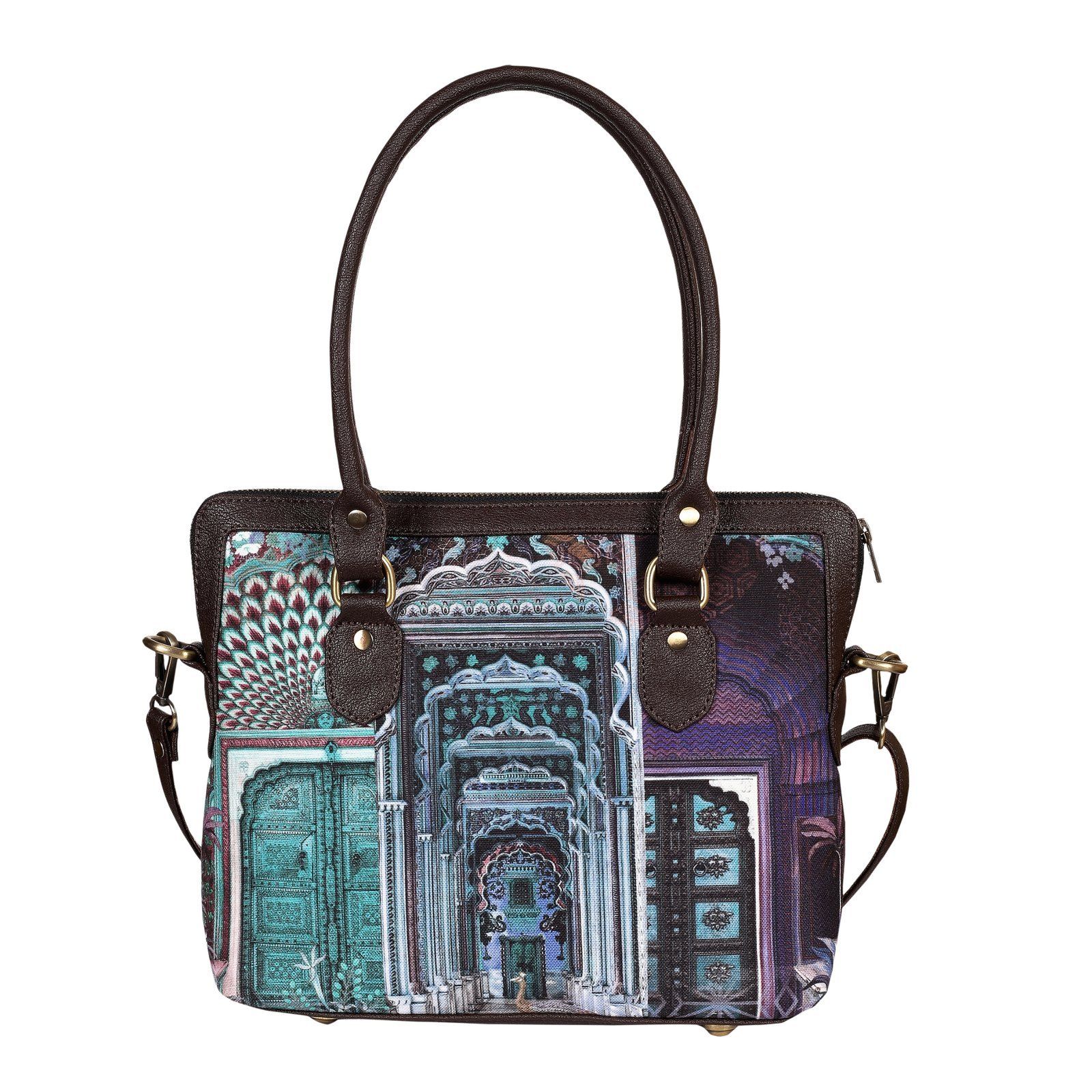 Blue Doorway Print Teacher Bag image 3