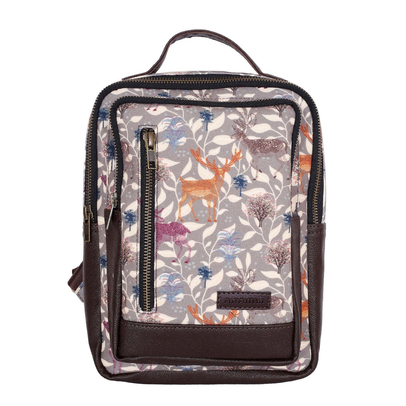 Nature-inspired Print Chest Bag image 3