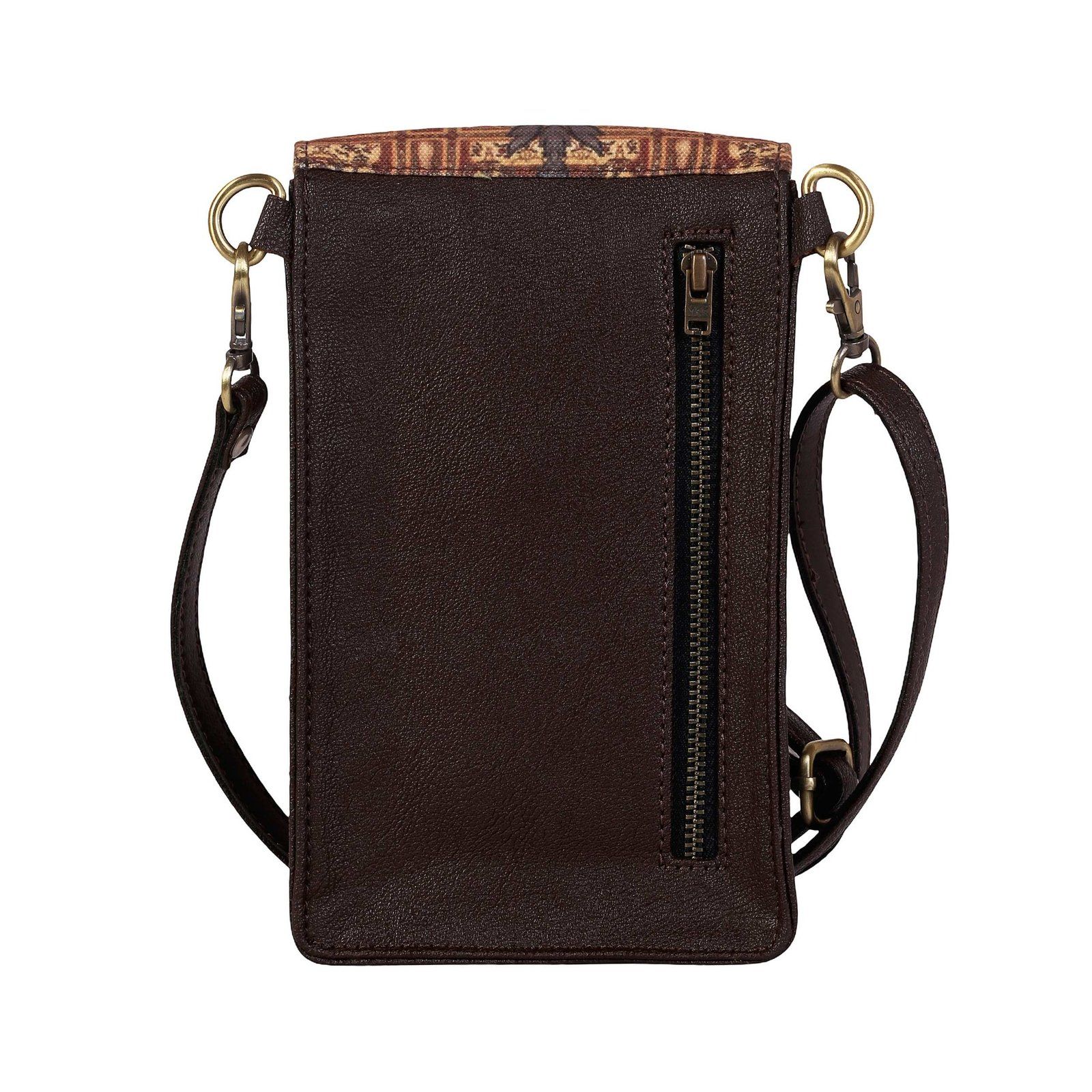 Floral Printed Women Mobile Sling Bag Crossbody Phone Purse image 3