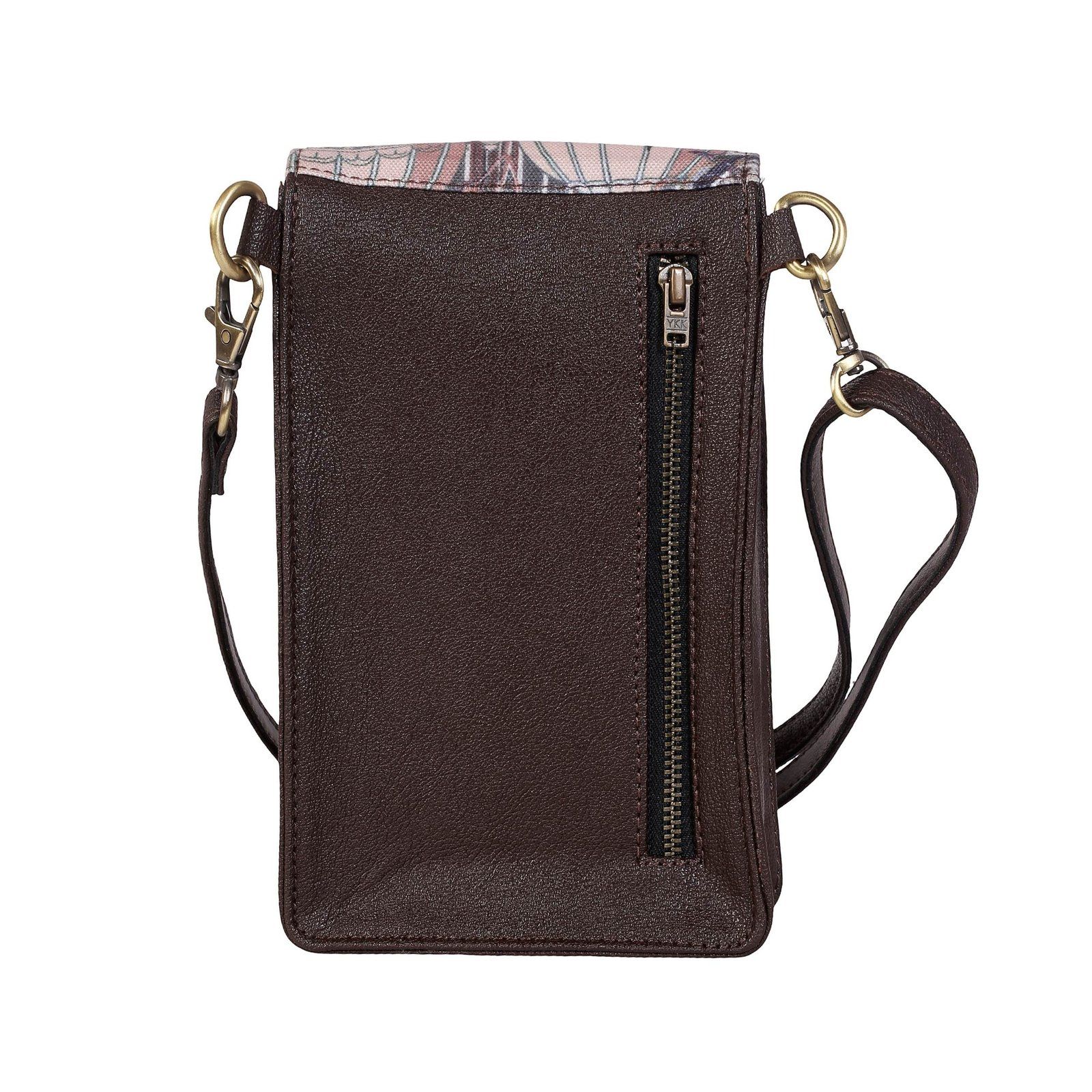 Elephant Print Mobile Sling Bag For Women | Crossbody Phone Bag Small Purse image 3