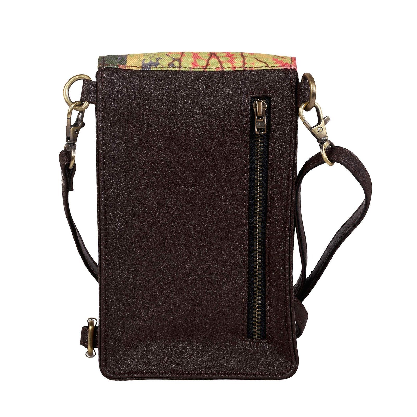Tiger Print Mobile Sling Bag For Women | Jungle Theme Crossbody Phone Bag image 3