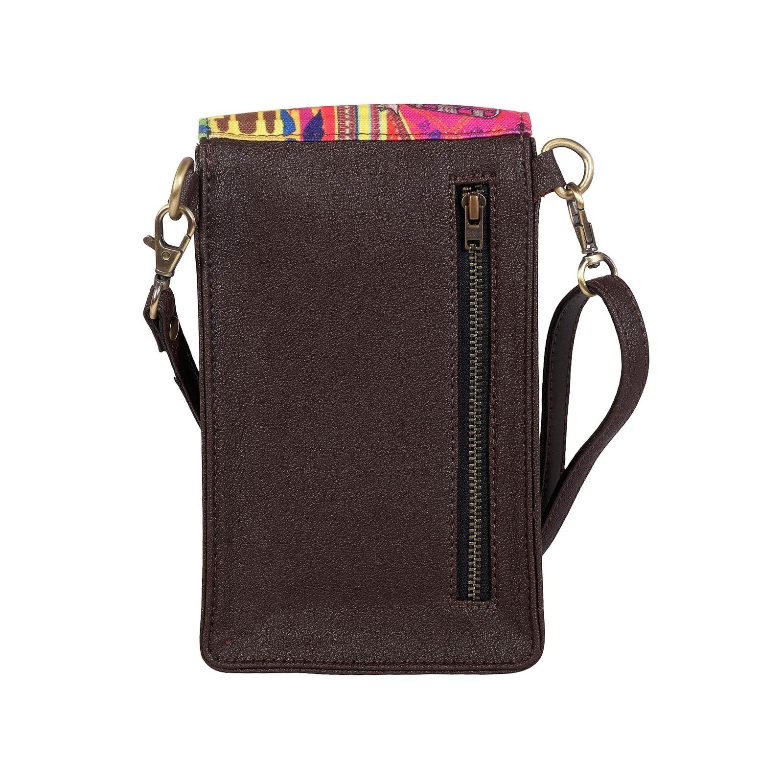 Auto Rickshaw Print Mobile Sling Bag For Women image 3