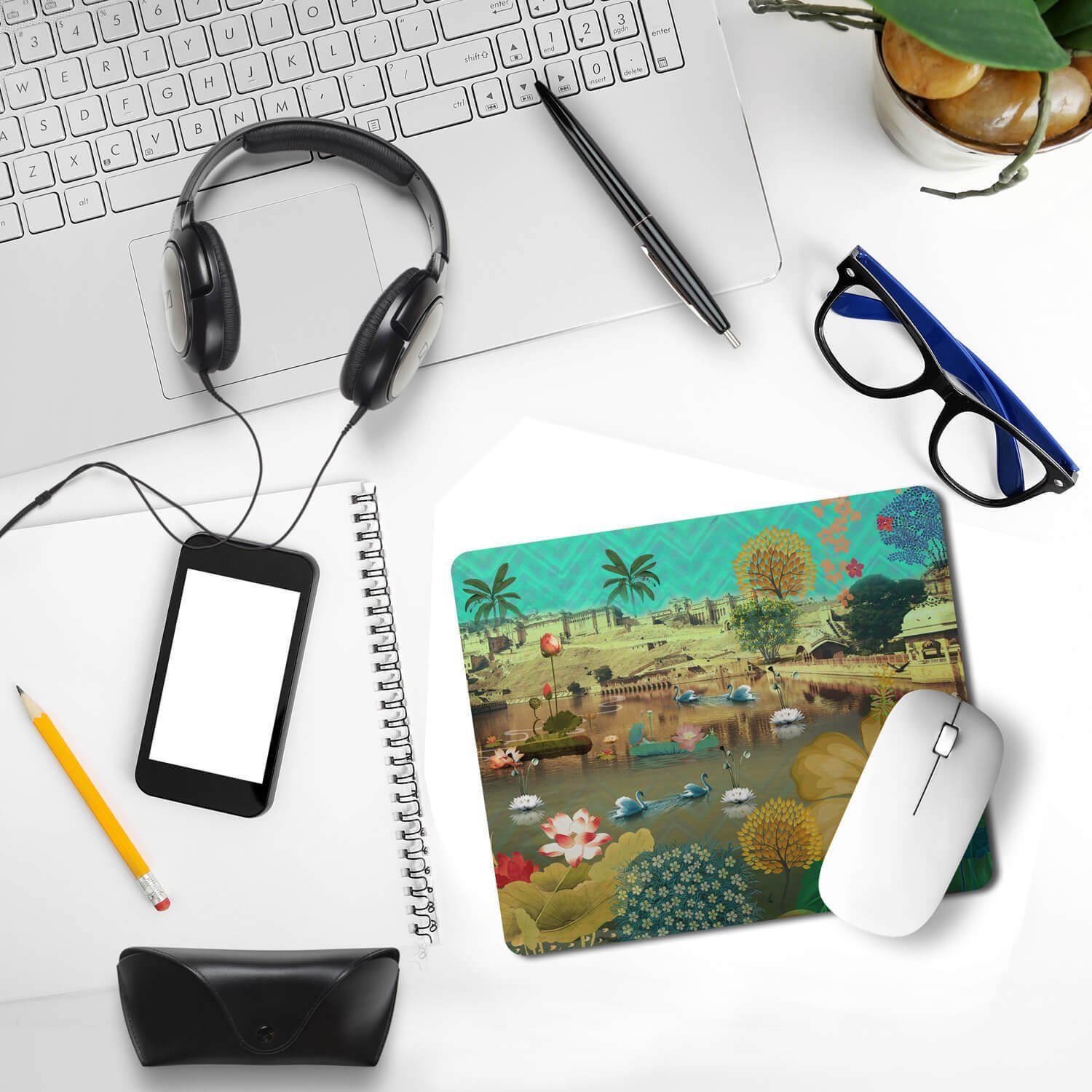 Amer Fort Lake Mouse Pad image 3