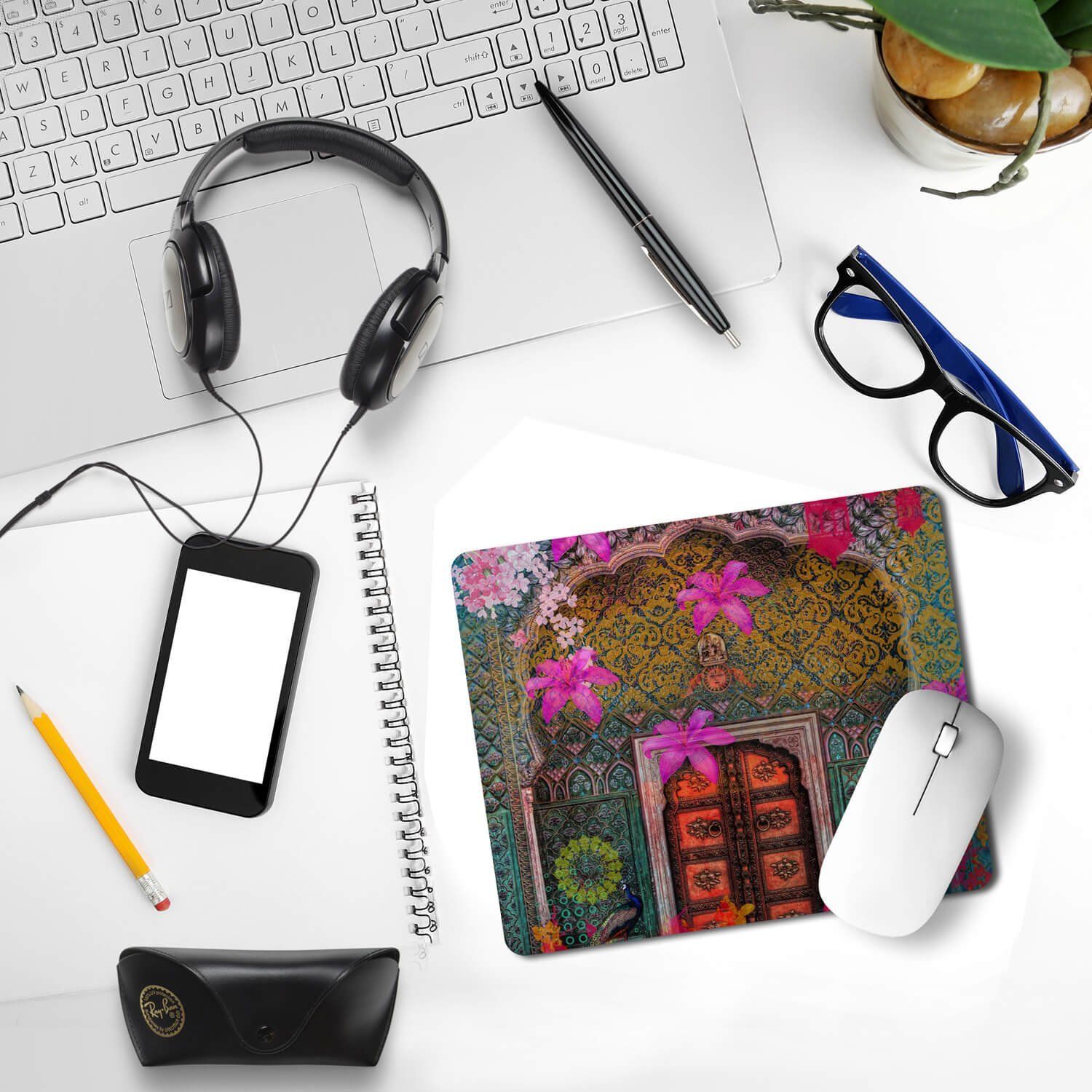 Heritage Door Colorful Mouse Pad image 3