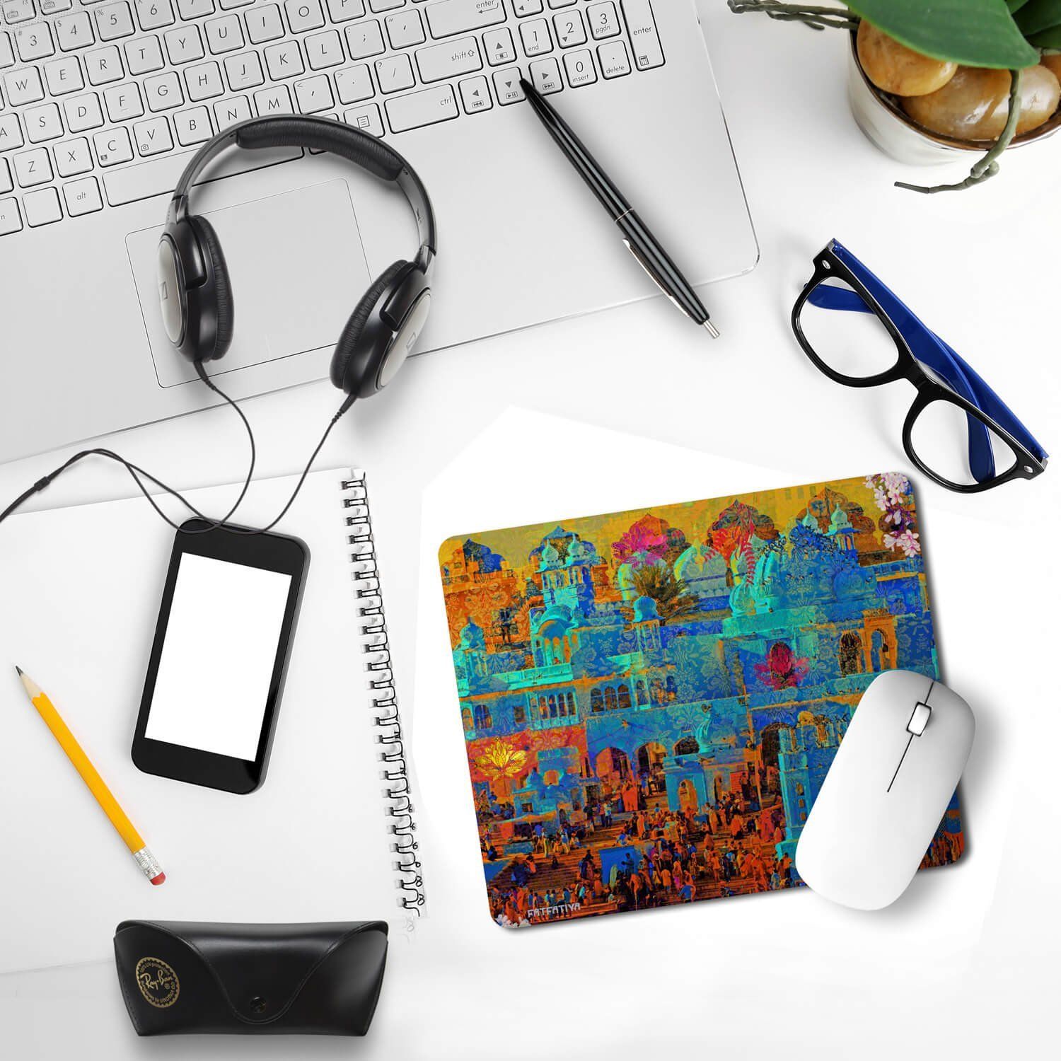 Indian Heritage Colorful Mouse Pad image 3