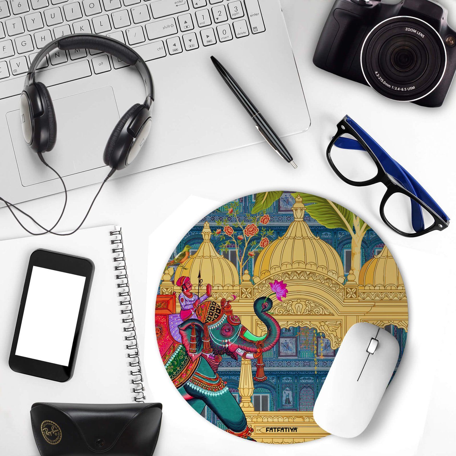 Ele In Shekhawati Printed Mousepad image 3