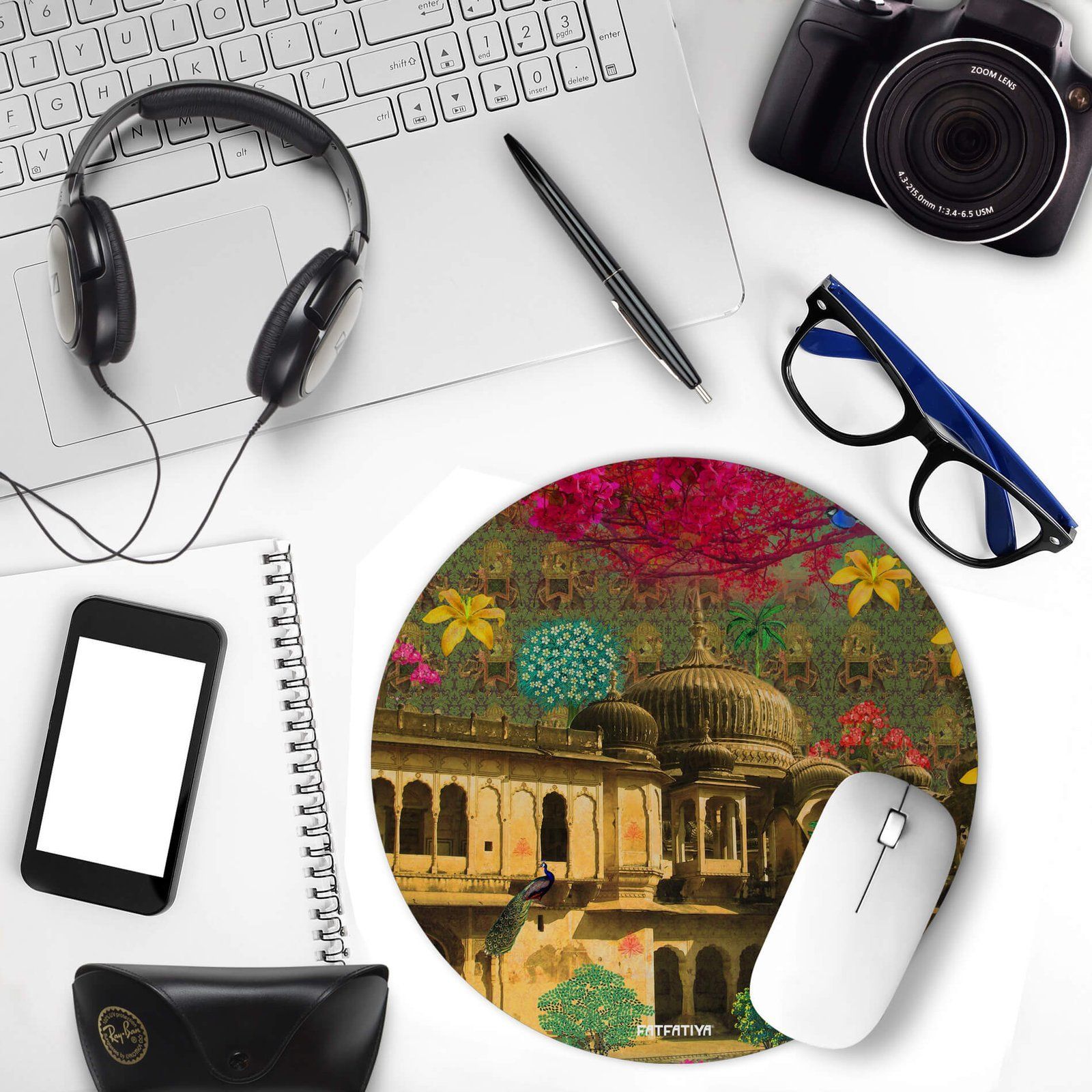 Beautiful Nawalgarh Haveli Creative Mousepad image 3