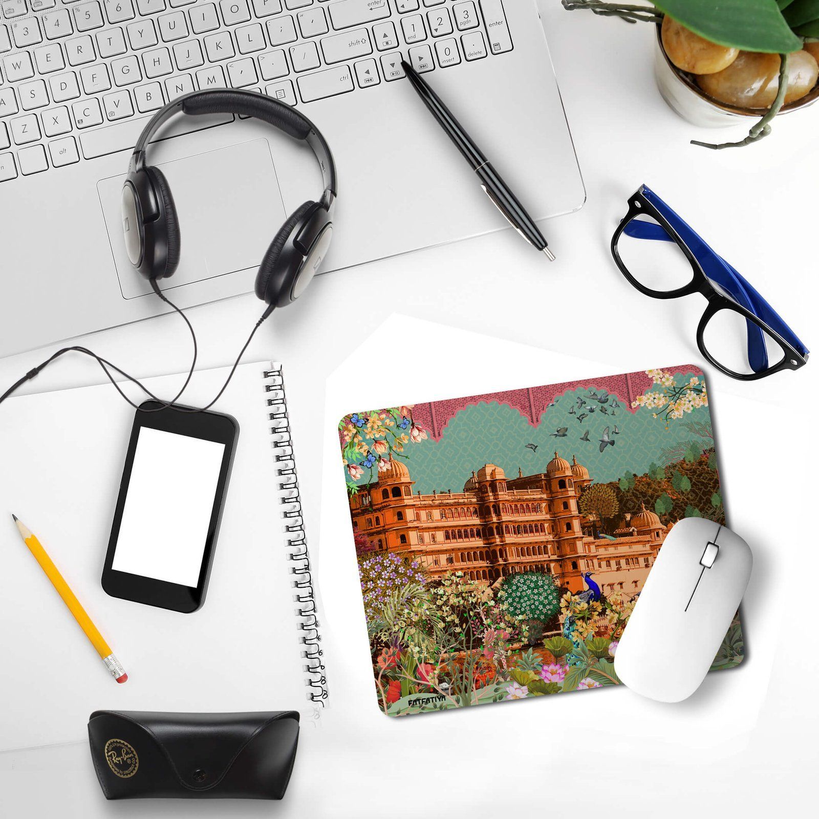 Majestic Udaipur Palace Coolest Mouse Pad image 3