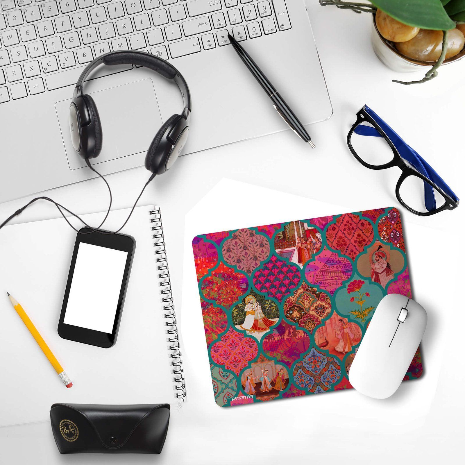 Mesmerizing Rajasthan Cool Design Mouse Pad image 3