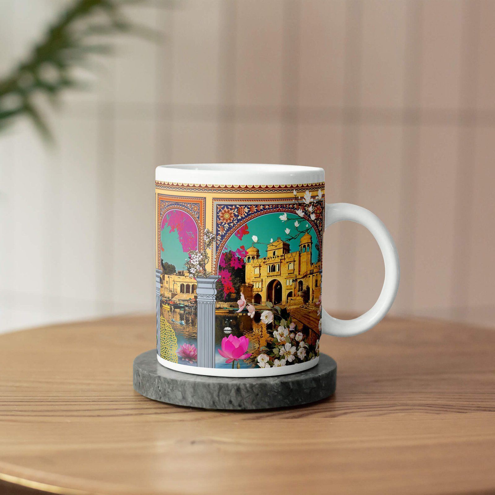 Stunning Rajasthan Architecture Coffee Mug image 3