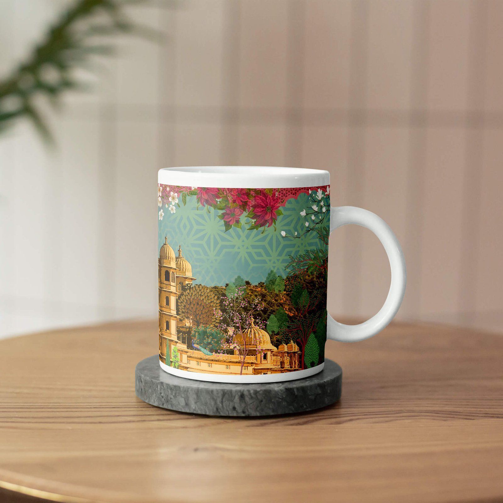 Udaipur Palace Best Ceramic Travel Mug image 3
