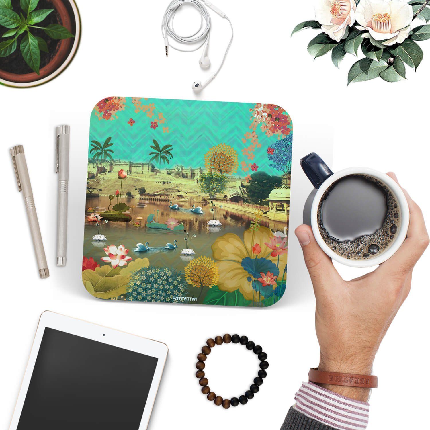 Cultural Trip Table Coaster Set Of 6 image 3