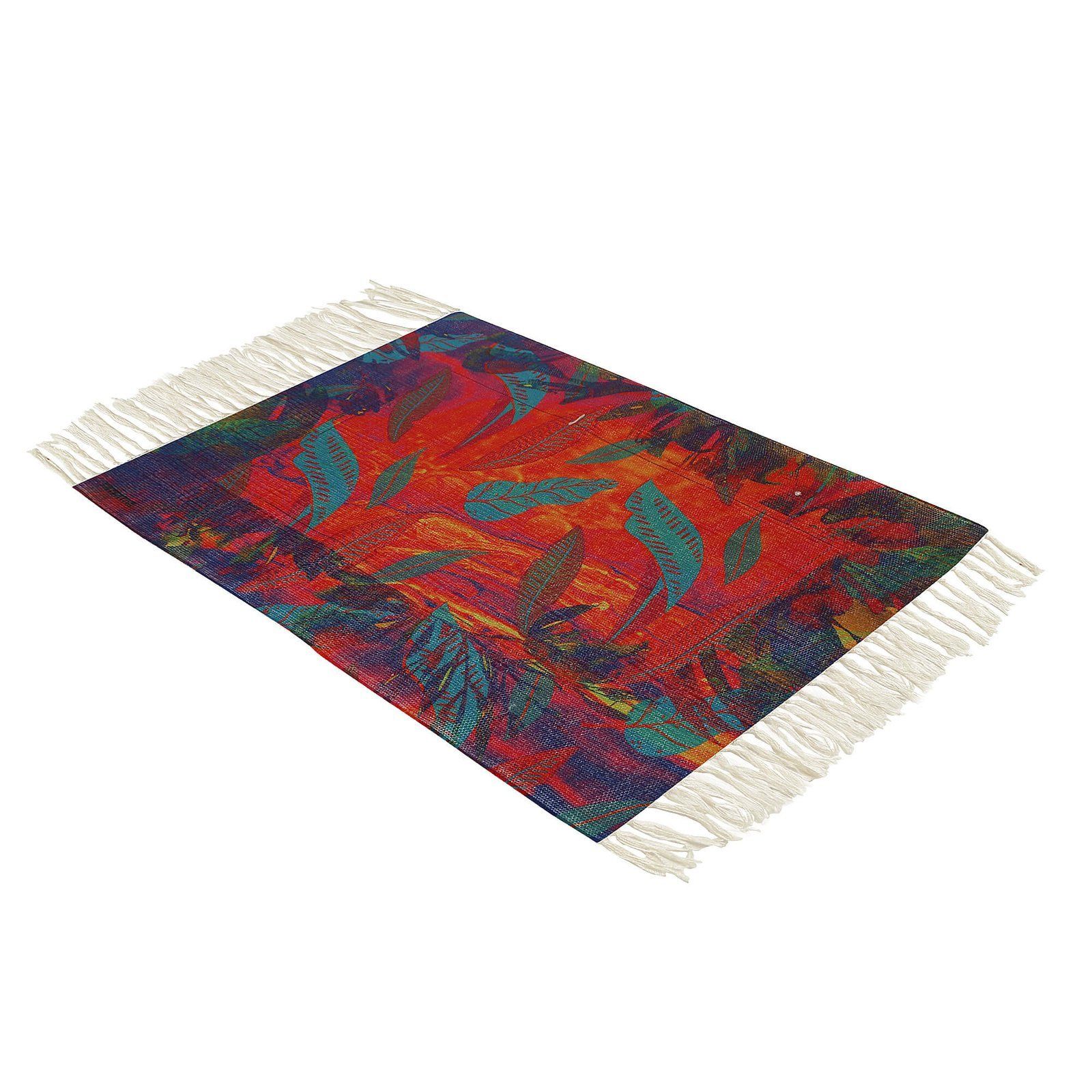 Step On Lava Recycled Plastic Rug image 3
