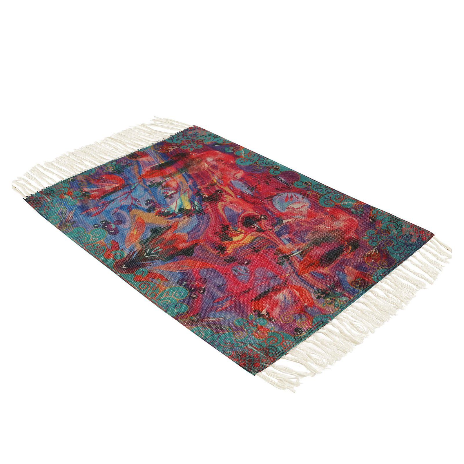 Abstract Love Recycled Rug image 3