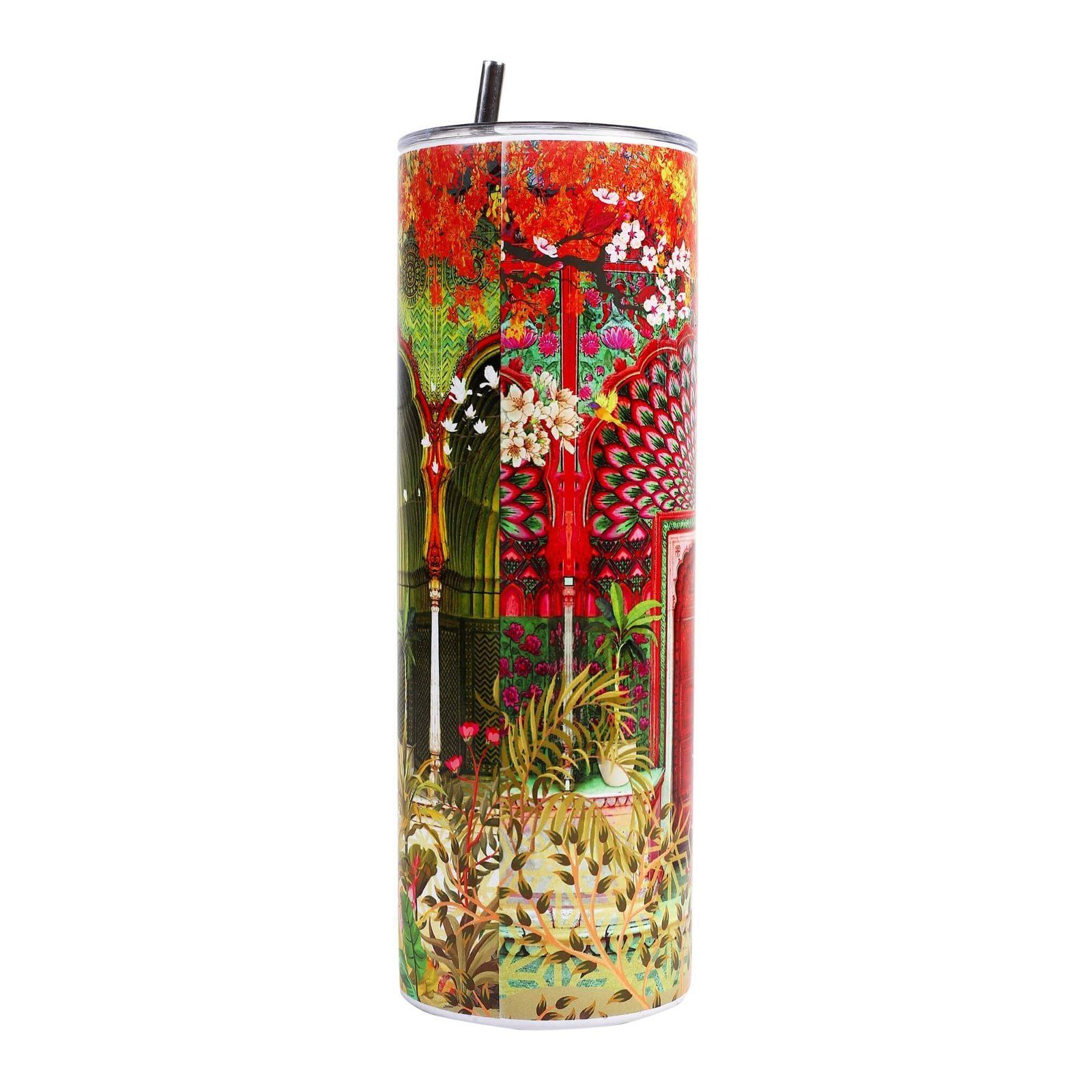 Rajasthani Royal Doors Stainless Steel Tumbler Bottle image 4