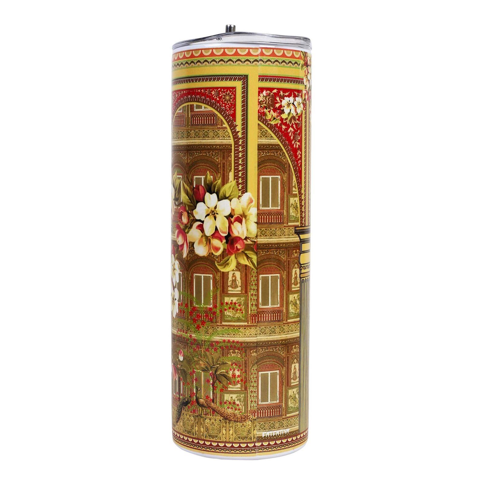 The Grand Shekhawati Haveli Stylish Tumbler Bottle image 4