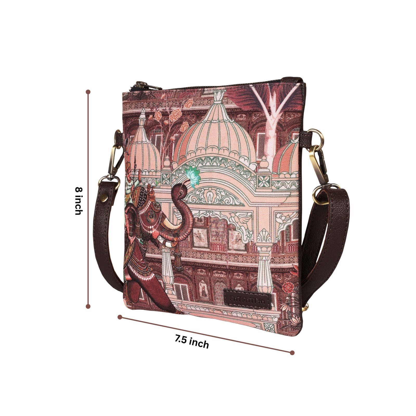 Dome Elephant Sling Bag For Women & Girls image 4