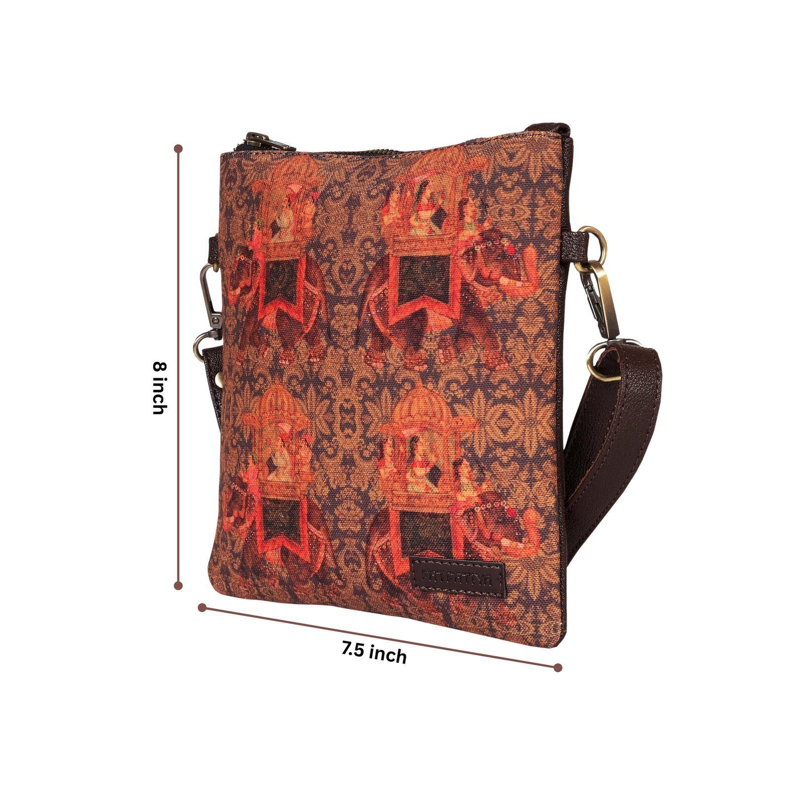 Royal Procession Art Mini Sling Bag image 4