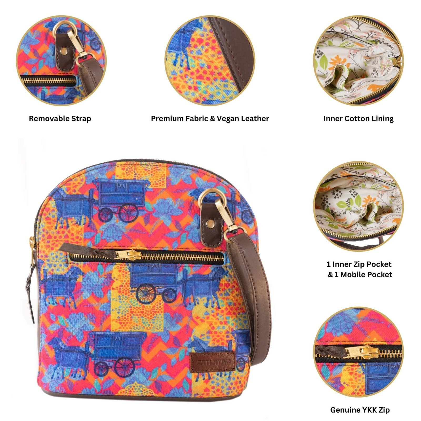 The Royal Journey Crossbody Bag For Women image 4