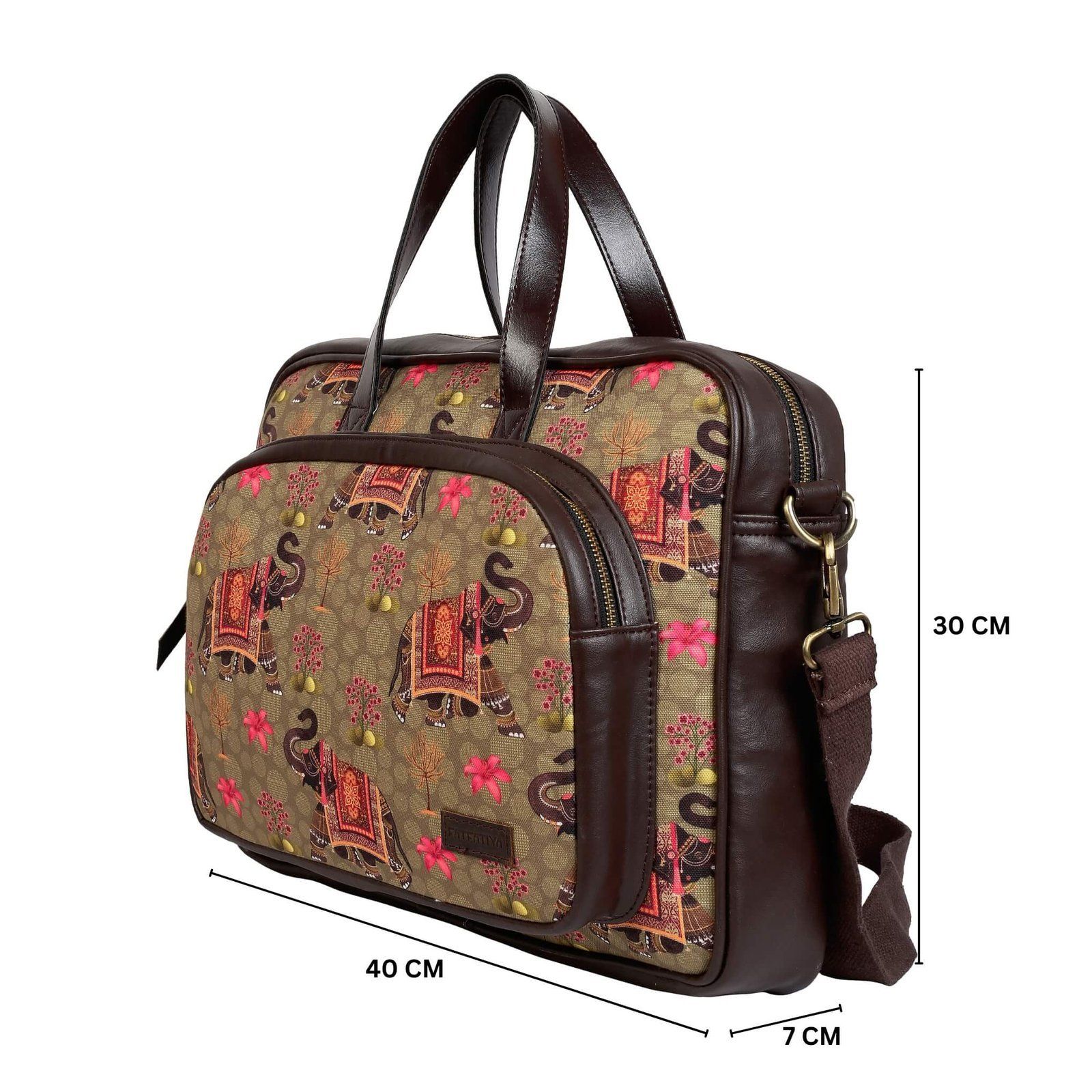 Shekhawati Haveli Designer Laptop Bag image 4