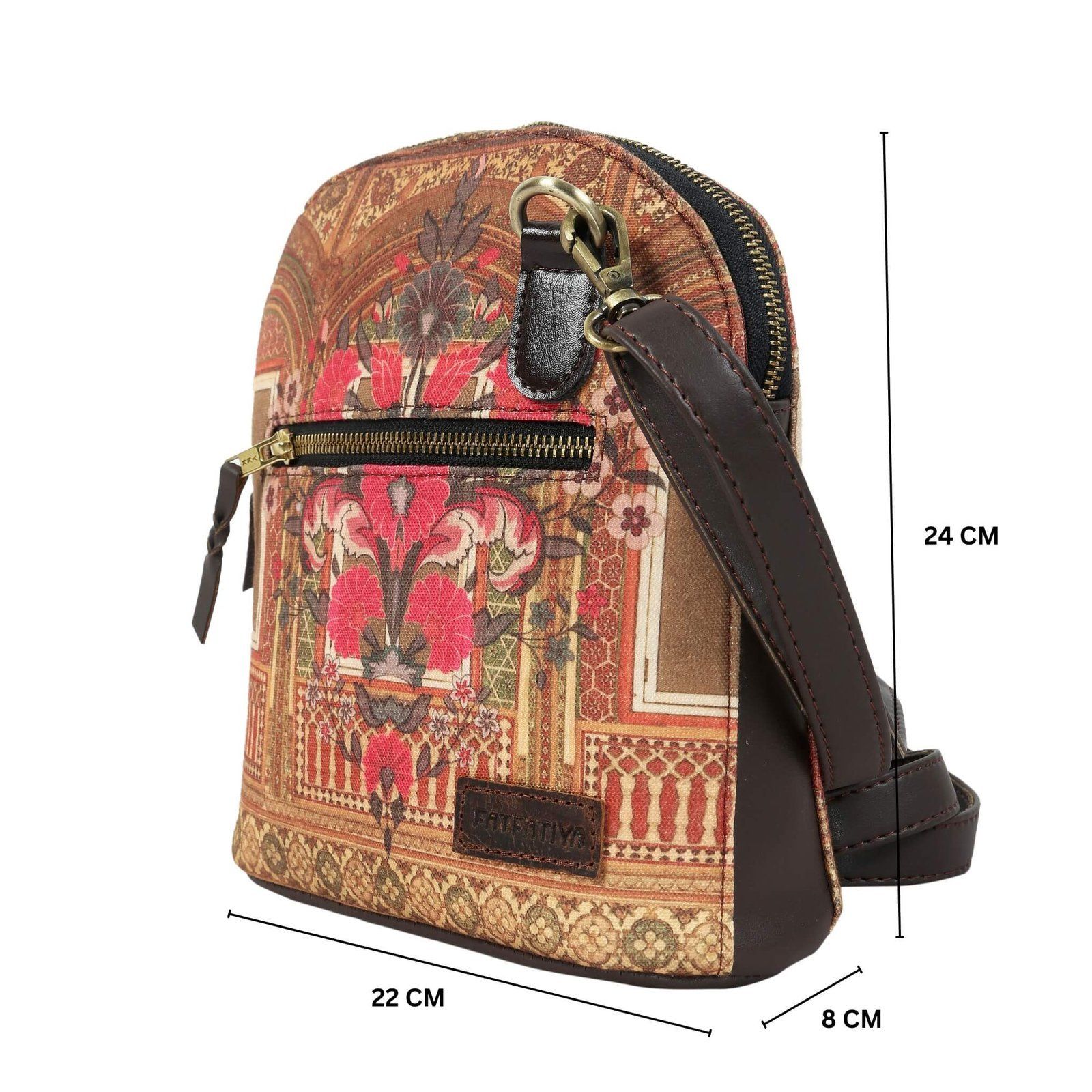 Ethnic Haveli Design Crossbody Bag For Girls image 4