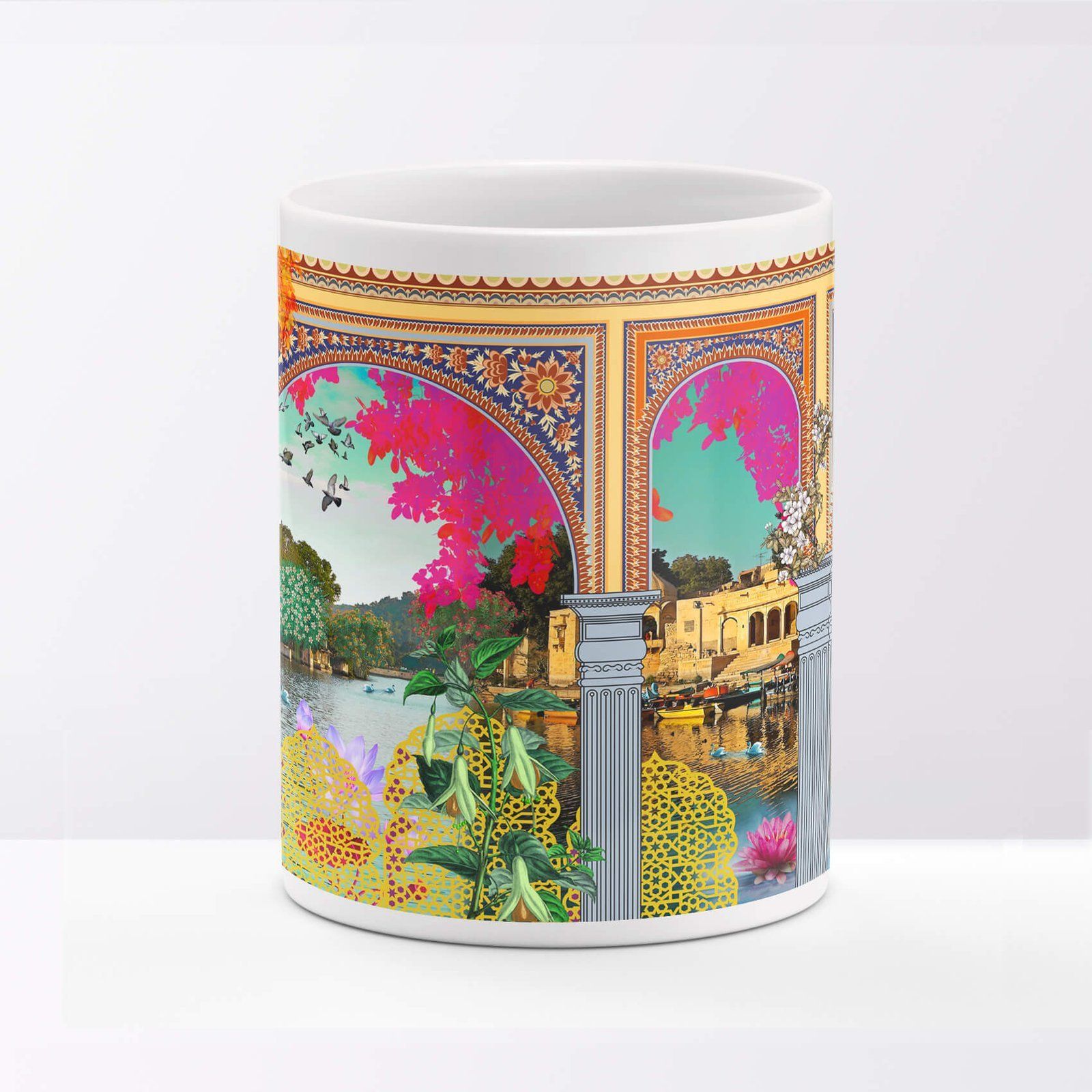 Stunning Rajasthan Architecture Coffee Mug image 4