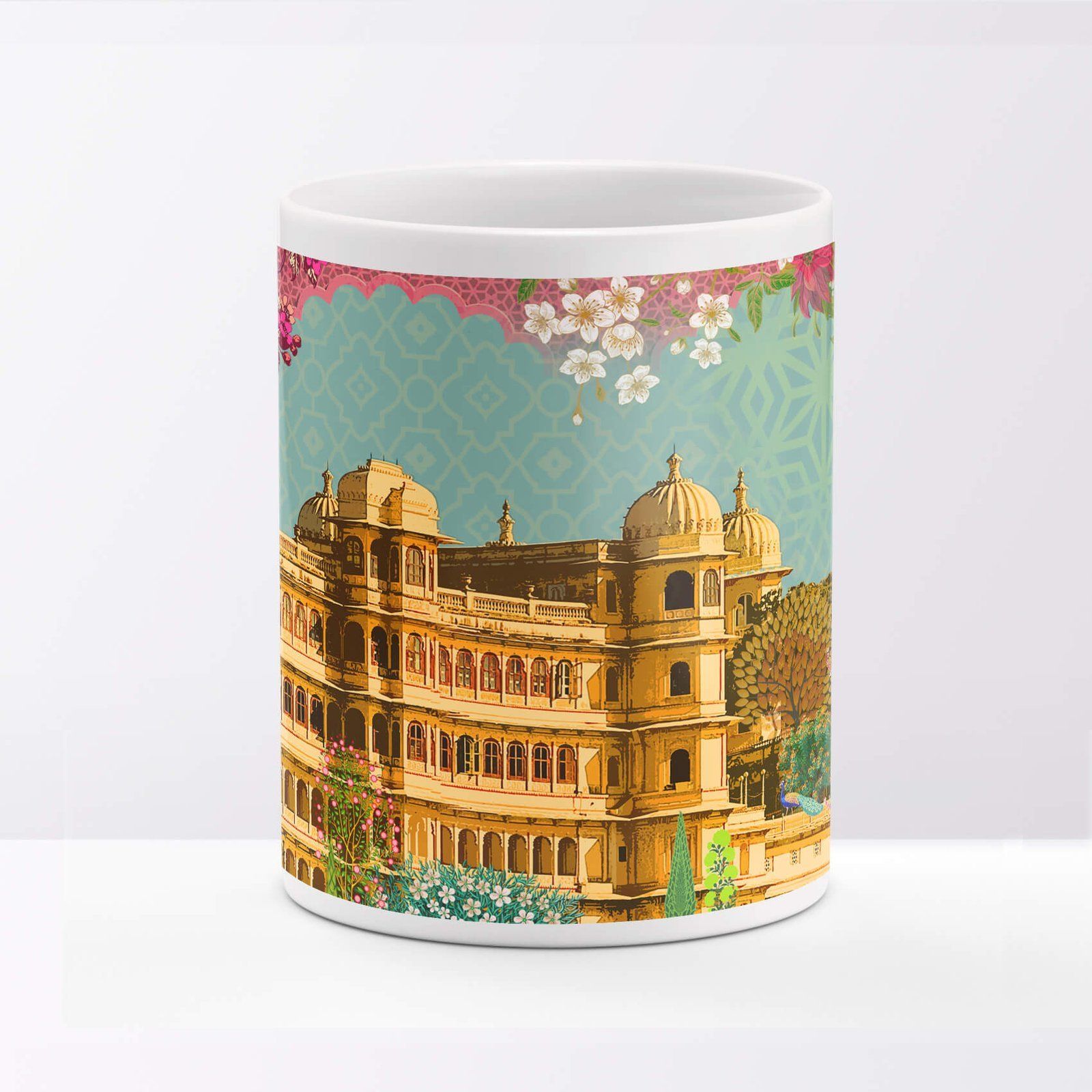 Udaipur Palace Best Ceramic Travel Mug image 4