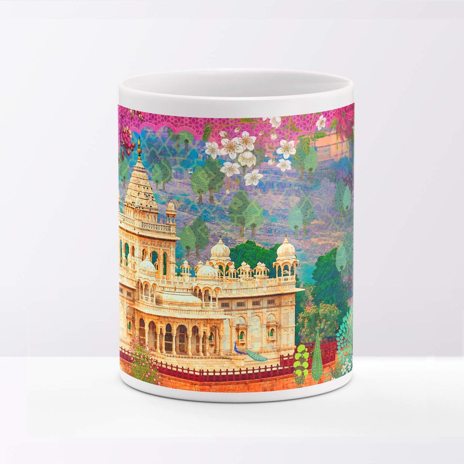 Serene Jaswant Thada Best Ceramic Mug image 4