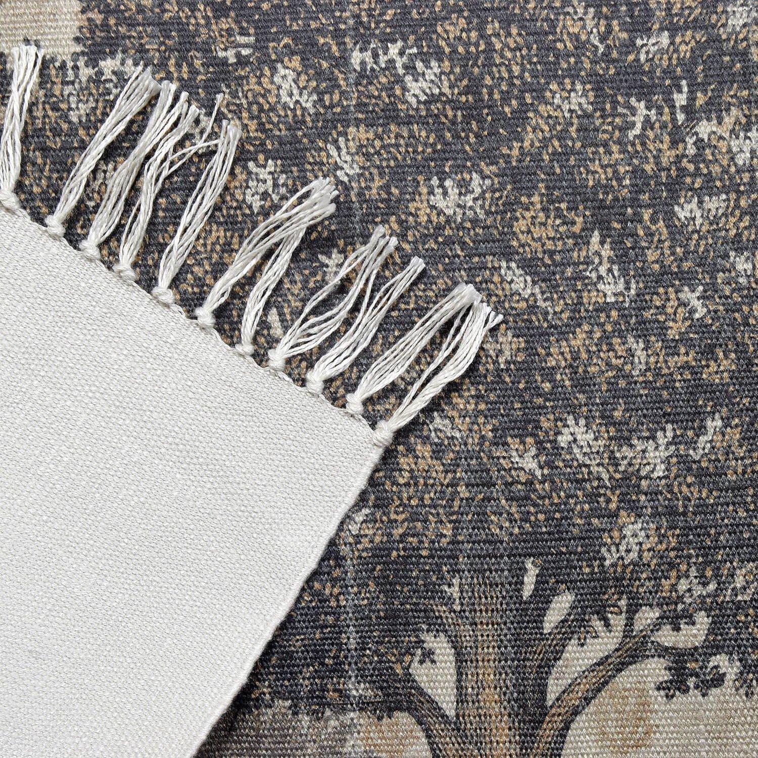Contemporary Big Tree Polyester Rug image 4