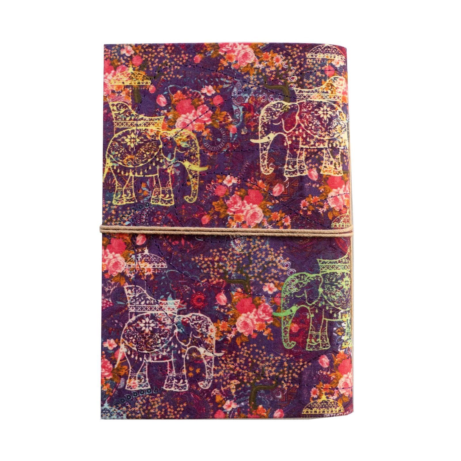 Indian Elephant Handmade Paper Notebook image 4