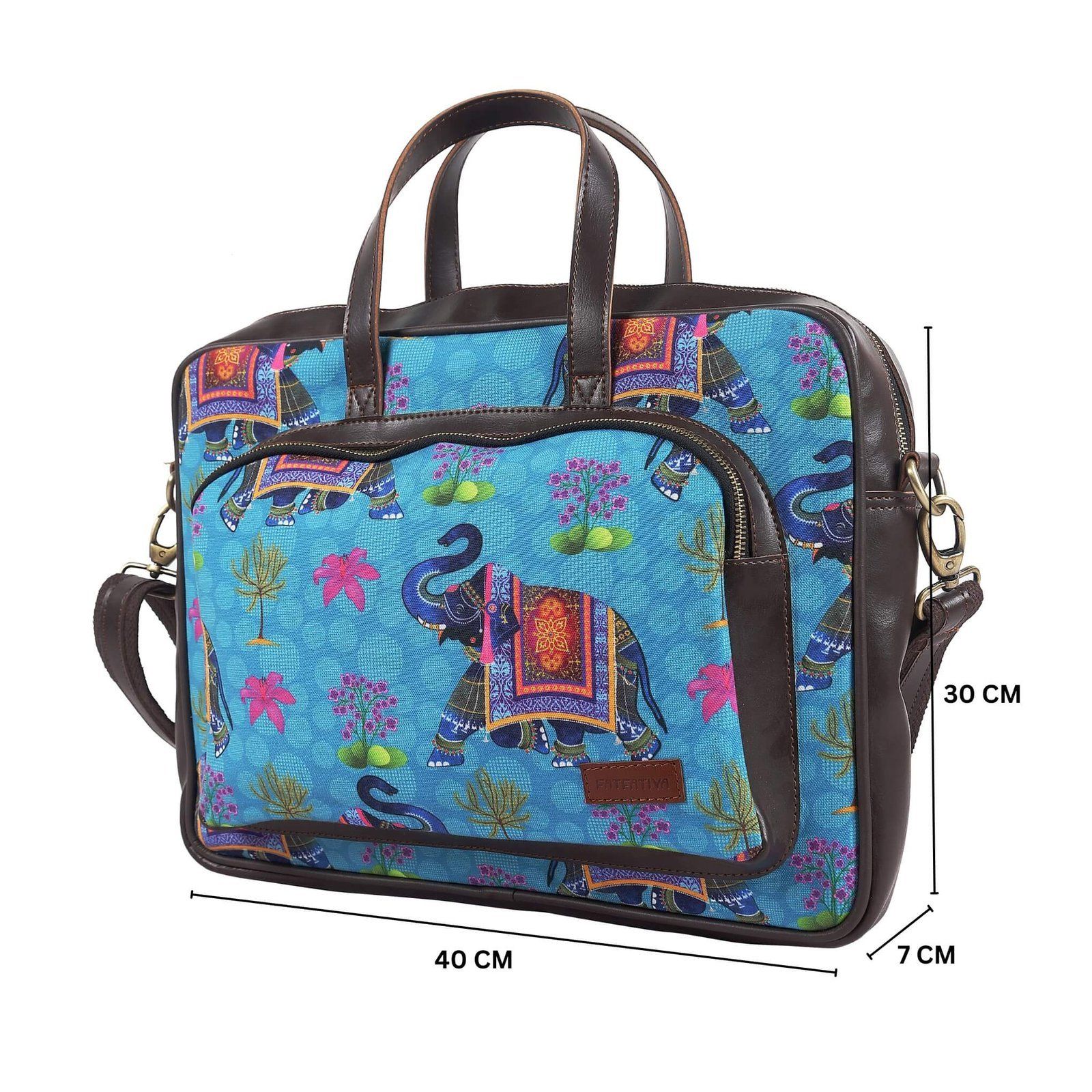 Royal Elephant Designer Laptop Bag image 5