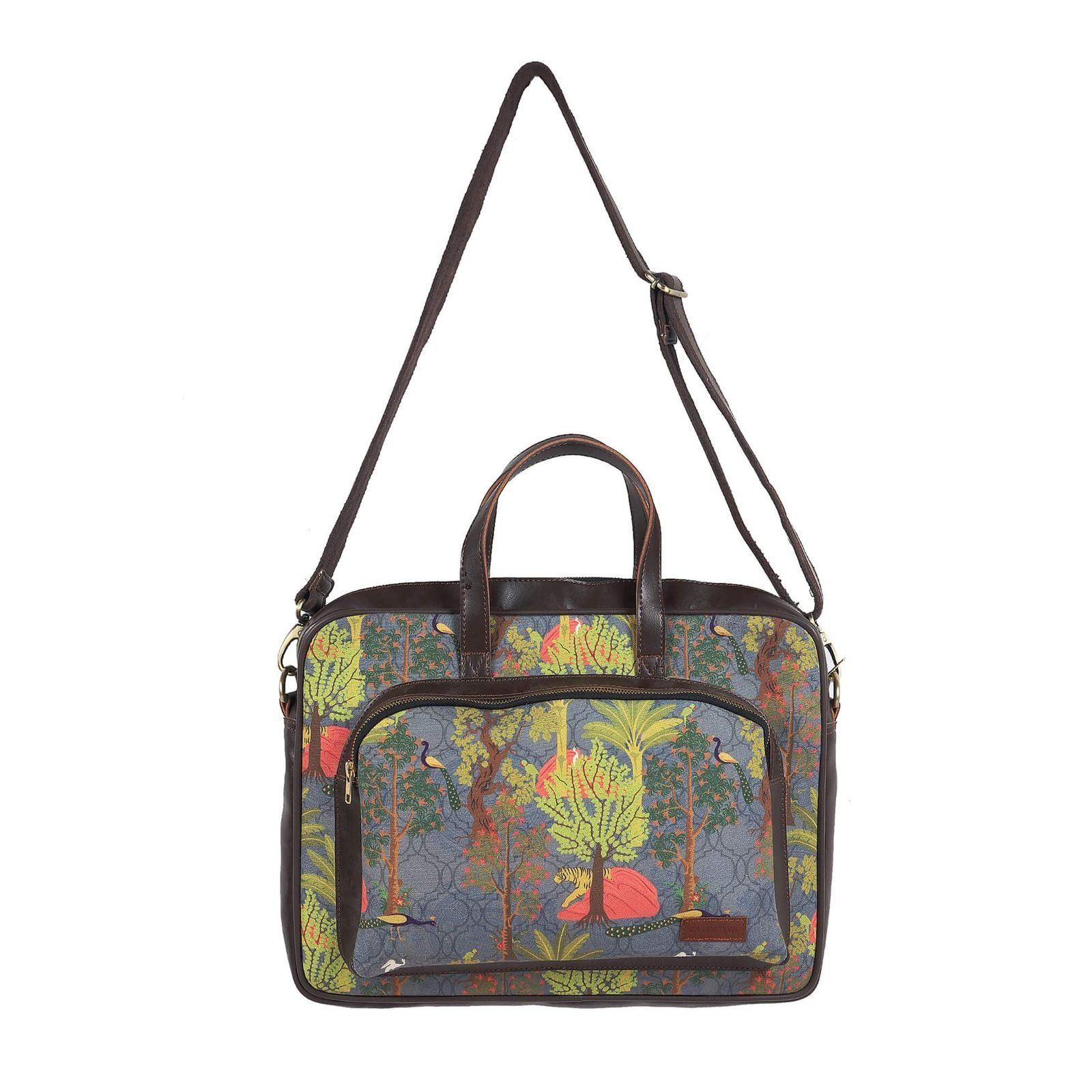 Royal Garden Stylish Laptop Bag image 5