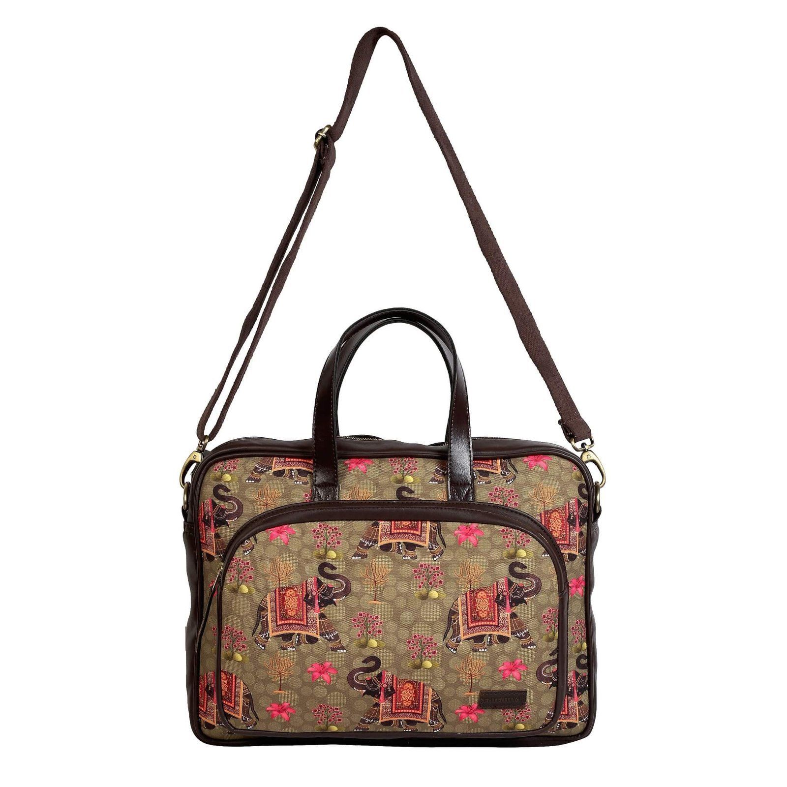 Shekhawati Haveli Designer Laptop Bag image 5