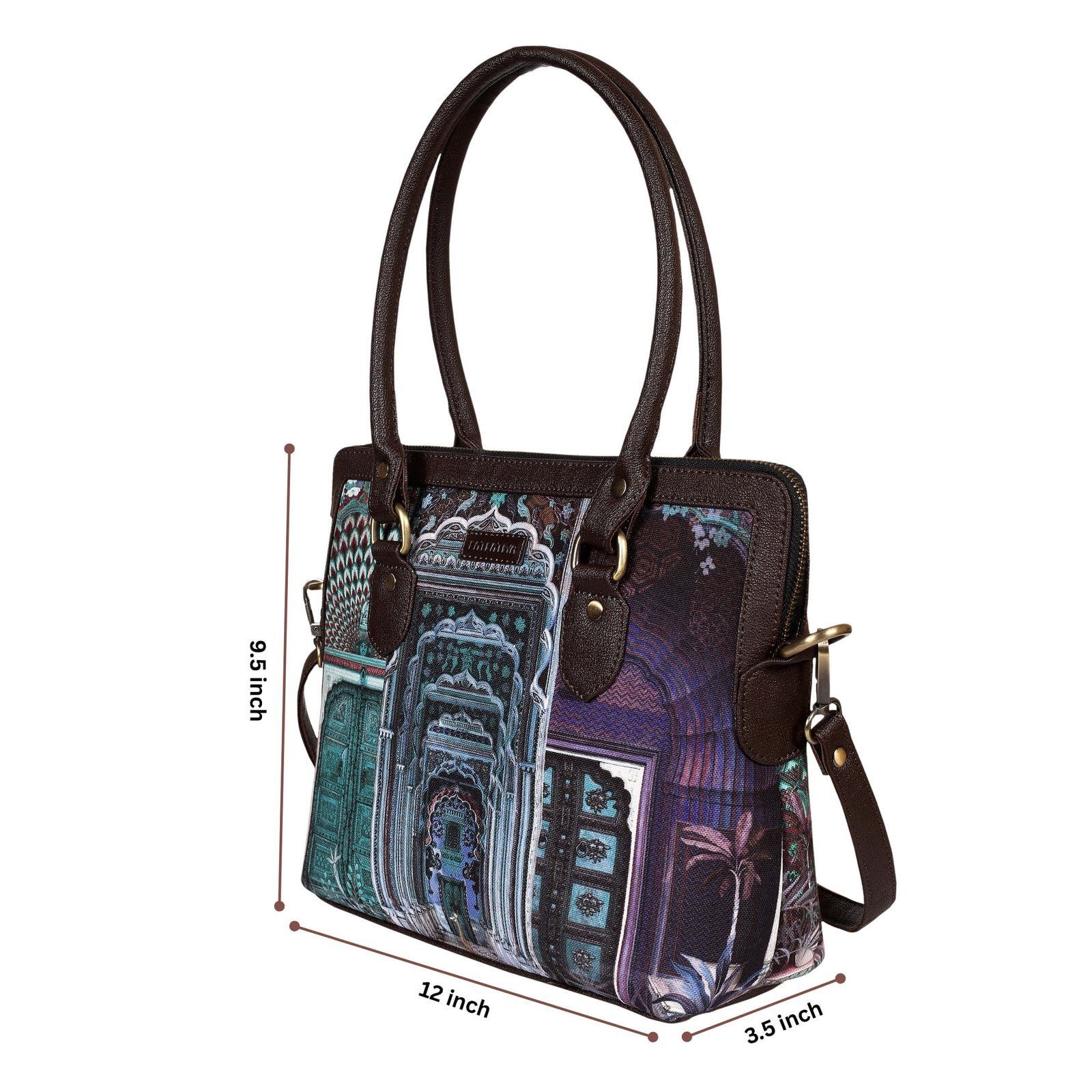 Blue Doorway Print Teacher Bag image 5