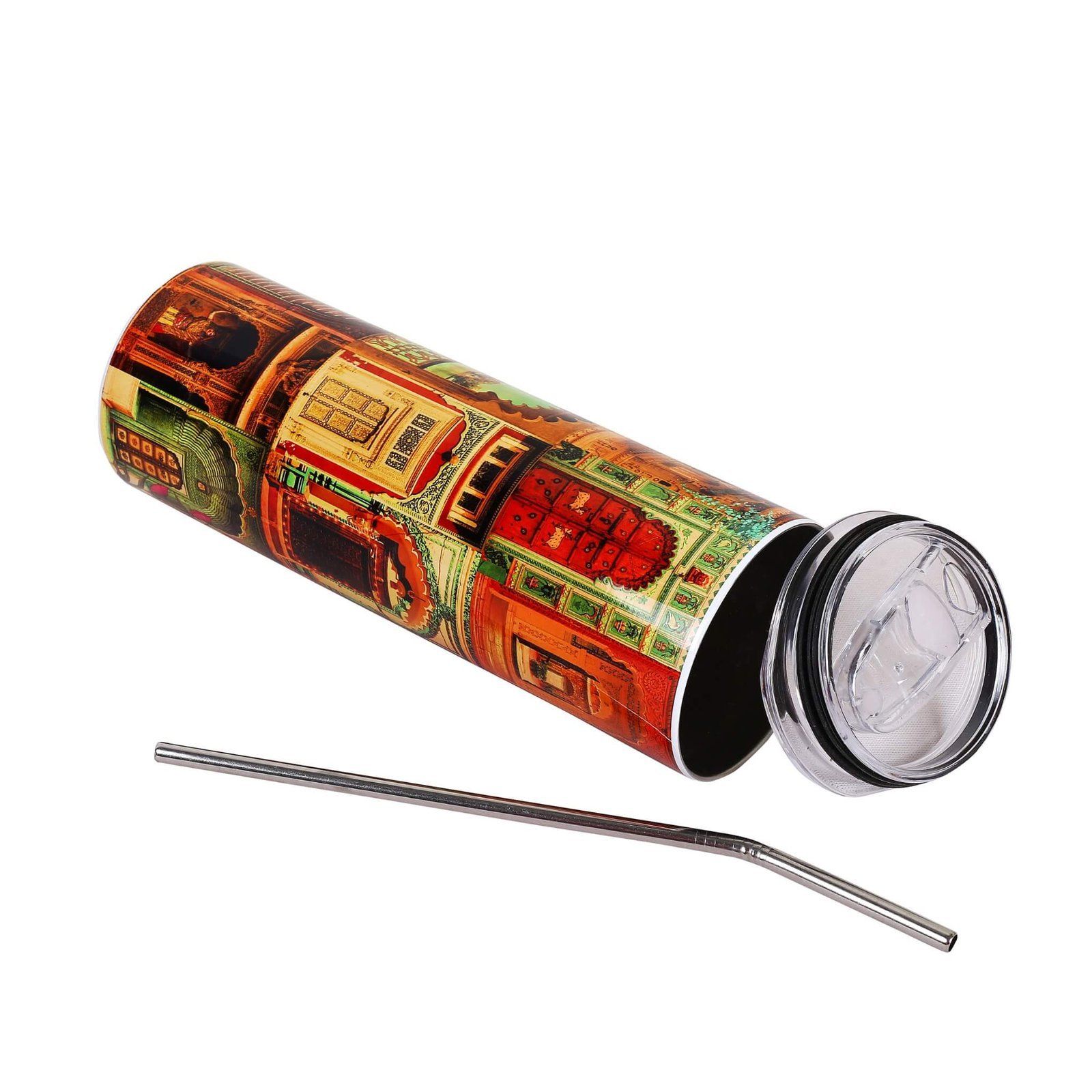 Beautiful Door Of Rajasthan Tumbler Bottle image 6