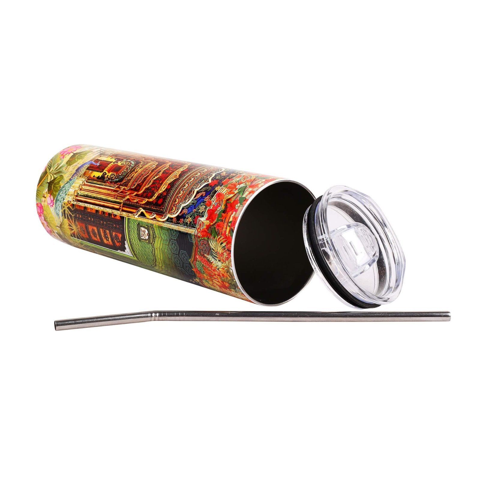 Rajasthani Royal Doors Stainless Steel Tumbler Bottle image 6