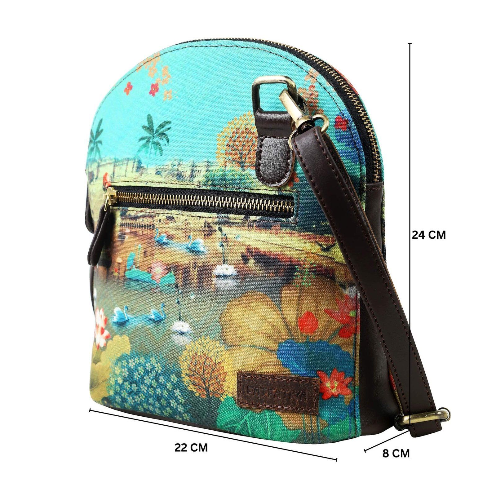 Beautiful Lakeside Handmade Crossbody Bag image 6