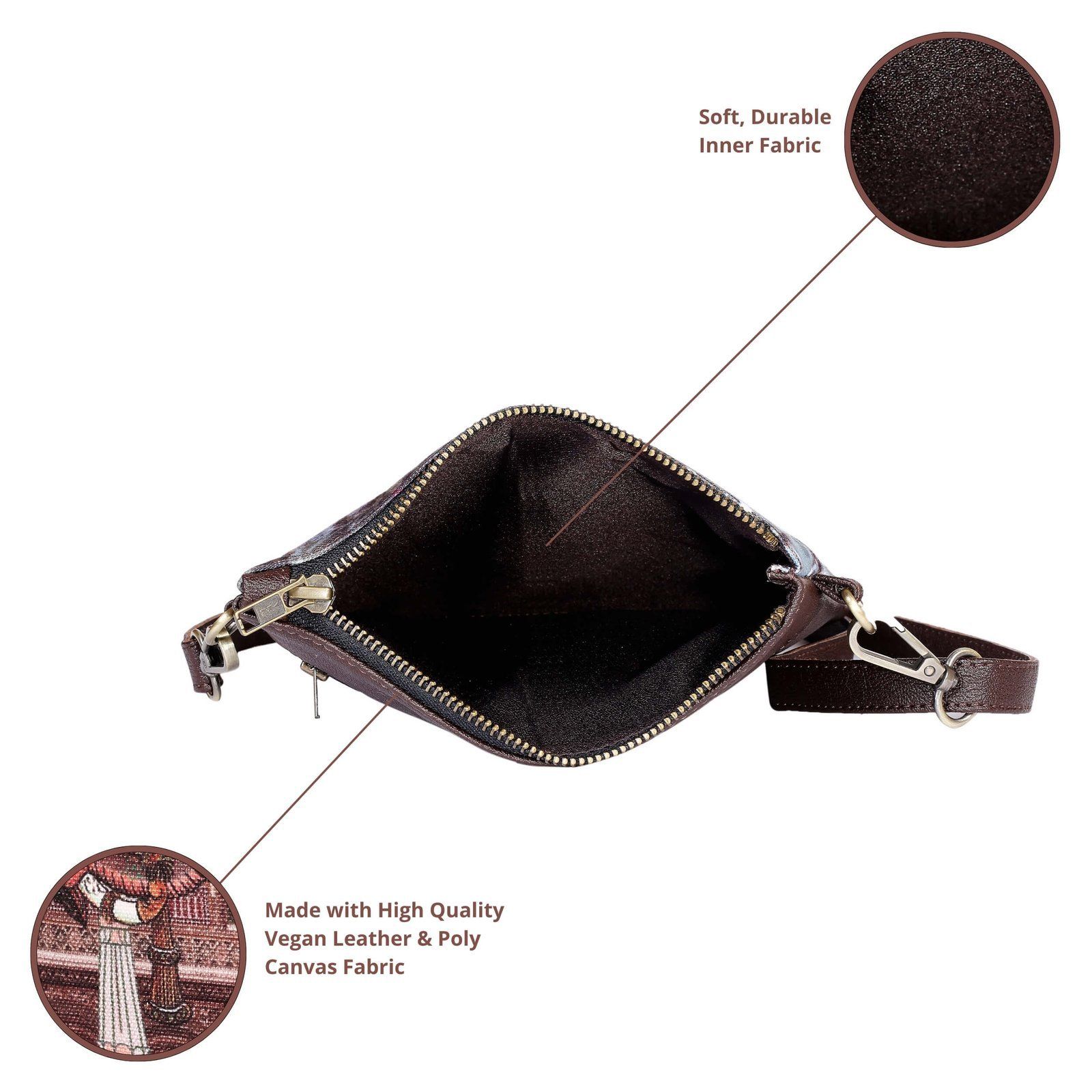 Dome Elephant Sling Bag For Women & Girls image 6