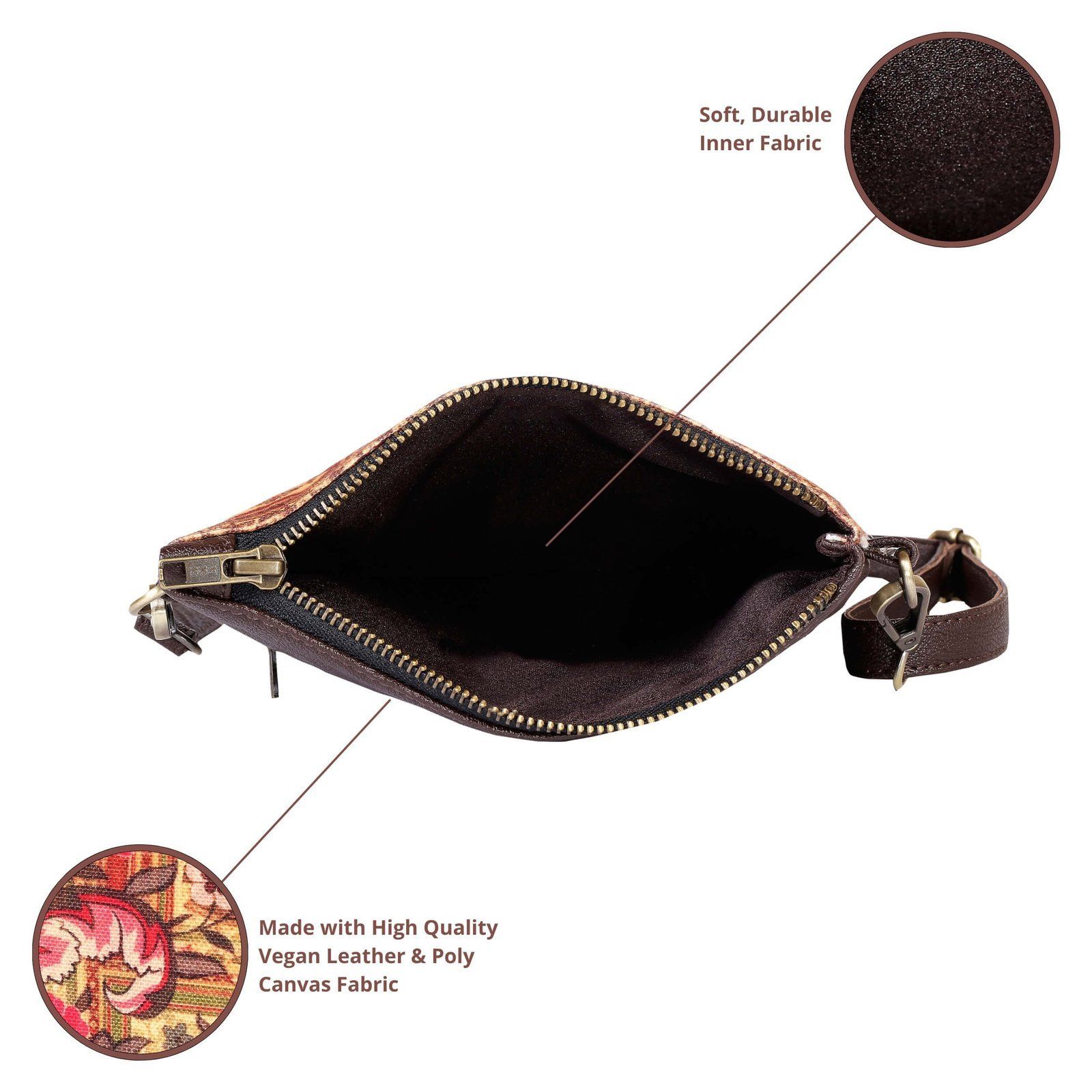 Peacock Designer Sling Bag For Girls image 6