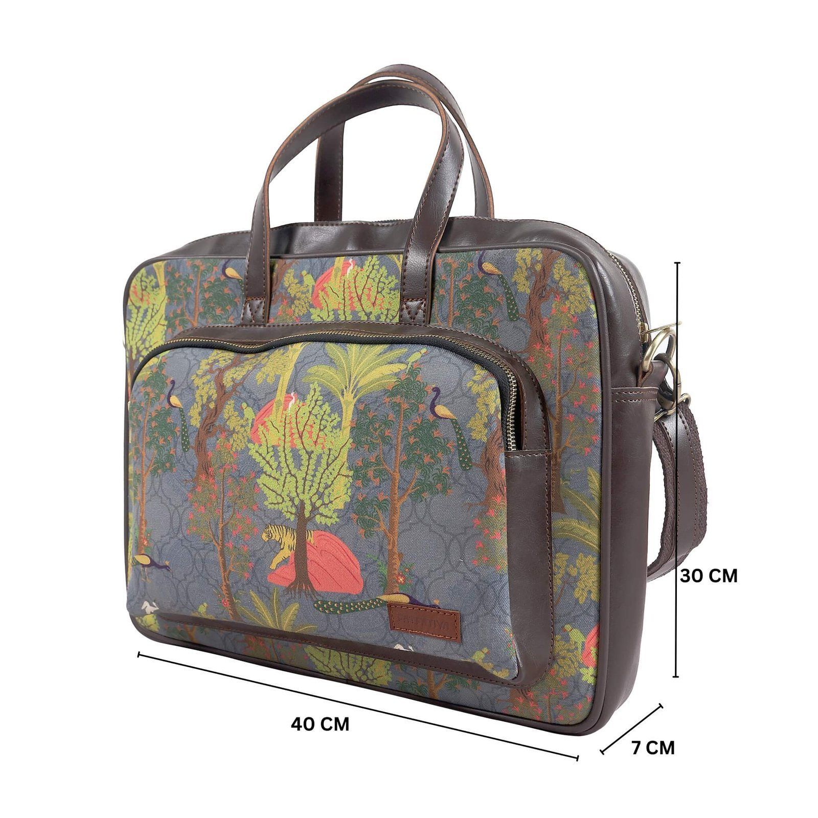 Royal Garden Stylish Laptop Bag image 6