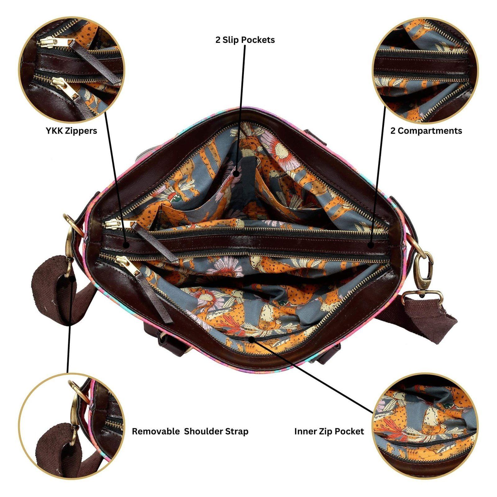 Autorickshaw Design Tote Bag For Office image 6
