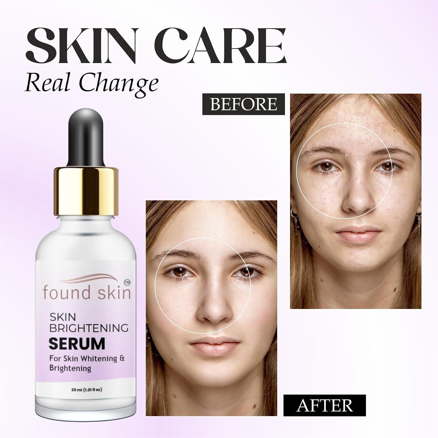 Found Skin Vitamin C Brightening Serum With Niacinamide 30ML image 2